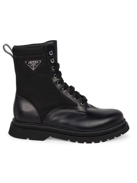 prada mens boots 2013|Prada combat boots men.